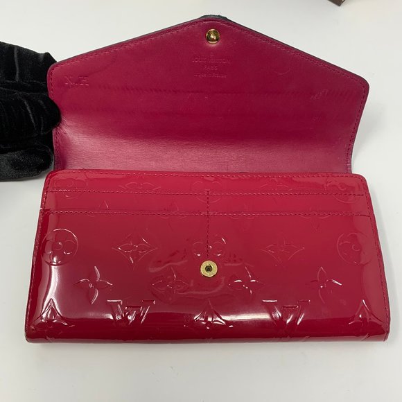 Louis Vuitton Monogram Vernis pink wallet - Picture 3 of 16